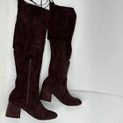 Sugar Ollie Over The Knee High Calf Boots in Brown Size 7.5 MSRP $90 NWT