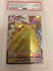 PSA 10 GEM MINT Pikachu VMAX 044/185 Full Art Vivid Voltage Pokemon Card