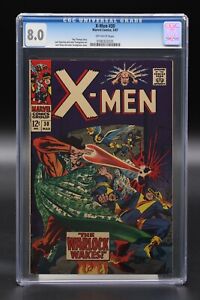 X-Men (1963) #30 Jack Kirby Cover CGC 8.0 Blue Label Off-White Pages Roy Thomas