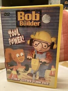 Bob the Builder - Tool Power (DVD, 2003) Very Good Condition