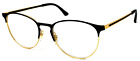 New ListingRAY-BAN RB6375 3051 Black/Gold Matte Split 53-18-145 Eyeglasses Frame