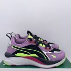 NEW Puma RS Curve Midnight Glow Purple Neon Sneakers 385094-01 Womens Size 7