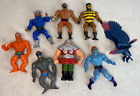Lot Of 8 Vintage Motu Action Figures Mattel Masters Of The Universe 1980s
