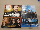 DVD Box Set Lot Leverage Season 1 (Used) & Season 2 (New)