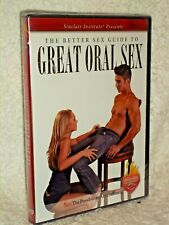 Sizzle Better Sex Guide To Great Oral Sex DVD SINCLAIRE INSTITUTE love education