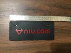 OEM NIU Electric Scooter License Plate ~3.5