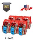 Scotch Heavy Duty Packing/Shipping Tape With Dispensers- 6 Packs