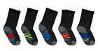 Hanes Premium X-Temp Boys Crew Socks 5 Pairs Cushioned Size Small 4.5-8.5
