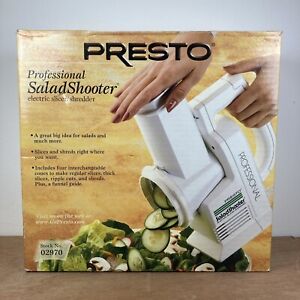 Presto 02970 Professional Salad Shooter Electric Slicer/Shredder