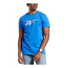 Reebok Mens Vector Short Sleeve T-Shirt Royal Blue Medium