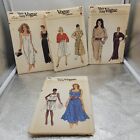 VTG Very Easy Vogue 80's Sewing Patterns Lot Of 4 Pat #'s 8668,8326,8795,8664