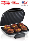 Hamilton Beach Electric Indoor Grill, 6-Serving, Large 90 sq. in. Nonstick Easy
