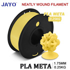 JAYO 3D Printer Filament PLA META Yellow 1.75mm 0.25KG/250G With Spool PLAMT
