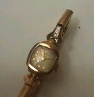 Vintage Bulova 10K Gold Women's Wrist Watch NO RESERVE AUCTION