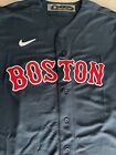 Boston Red Sox Nike Navy Alternate Replica David Ortiz # 34 Men’s L New No Tag