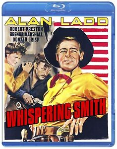 Whispering Smith Kino Western Blu-ray Alan Ladd - New-OOP-RareFREE Shipping!