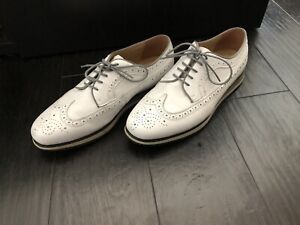 Florsheim WING TIPS- LIMITED EDITION !  Rare White Color!!!  Size 10D