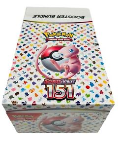 10x Booster Bundle Pokemon 151 Scarlet & Violet 3.5 Pokémon Sealed Display Box