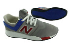 New Balance 247 RevLite NEW Grey Red Blue Mens 9.5 Shoes Sneakers MS247FN