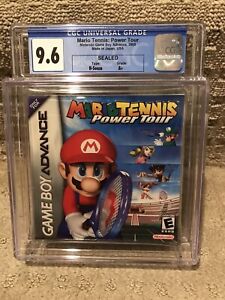 Mario Tennis Power Tour Nintendo Game Boy Advance 2005 CGC 9.6 A+ SEALED Wata