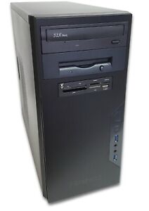 NEW Windows 98 + DOS Gaming PC -Radeon 9600 AGP, Soundblaster, Floppy, 128GB SSD