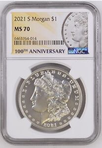 2021 S NGC MS70 San Francisco Morgan Silver Dollar $1 MS 70  21XF Exact 64-014