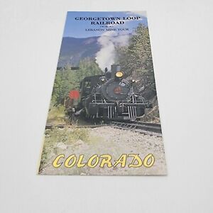 Georgetown loop railroad Lebanon Mine Tour brochure Colorado