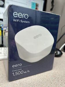 eero J010111 AC Dual-Band Mesh Wi-Fi 5 Router 1200Mbps White New Sealed