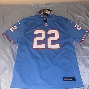 Youth Tennessee Titans Derrick Henry #22 Nike Blue Oilers Jersey Size XL
