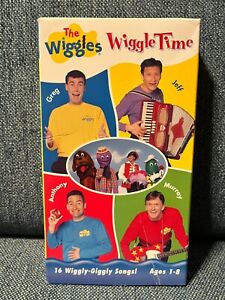 New ListingTHE WIGGLES ~ WIGGLE TIME ~ OOP ~ RARE ~ VHS, 1999