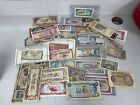 Circulated Lot of Foreign Banknotes World Paper Money Collectible Currency 