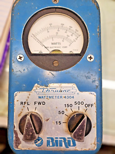 Bird 4304 Thruline Wattmeter with manual
