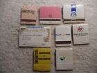 VINTAGE MEXICO MATCH BOOK LOT OF 8 WITH MATCHES