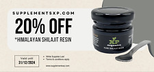 Himalayan Shilajit Resin - SAVE 20% Coupon - SupplementsXP Shilajit