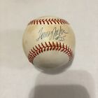 Tommy John Signed Baseball New York Yankees Official Americal League Ball