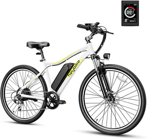 New ListingRace Max Electric Bike for Adults with 750W Peak Motor, 28Mph Max Speed, 600WH R