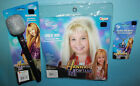 Hannah Montana Miley Cyrus Child Costume Accessories Wig Microphone Necklace NEW