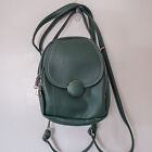 Green Backpack Purse Shoulderbag