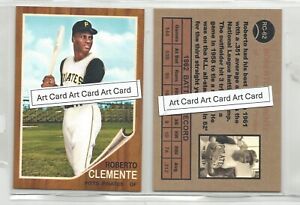 Roberto Clemente Pirates 2024 Custom made Baseball art card