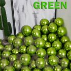 50 LIME GREEN Metallic Balloons Chrome Shiny Latex 12