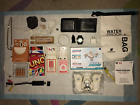 LOT OF 14 ITEMS, MINI FPV DRONE,4 RECHARGEABLE BATTERIES,USB,CONVERTER, PERFECT.