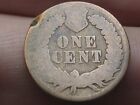 1871 Indian Head Cent Penny- Bold N, About Good Details