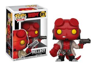 Hellboy Funko Pop Comics #1 Hell Boy w/ Jacket Vaulted