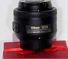 Nikon AF-S DX Nikkor 35mm F 1.8 G Lens Kit With Filters Hood Case Converters +++