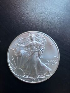 2015 American Silver Eagle $1 - 1 Roll of 20 BU 1oz  Coins in Mint Tube