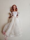 New Listing1989 Wedding Day Midge Barbie Doll White Dress Missing Neil And Shoes