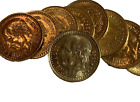1945 Mexico Gold 2.5 Pesos UNC, RANDOM PICK ONE COIN