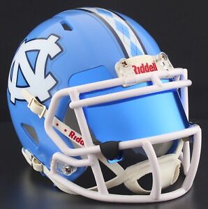 NORTH CAROLINA TAR HEELS UNC NCAA Riddell SPEED Mini Football Helmet