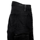 Paige Womens 27 Washed Black Verdugo Ultra Skinny Stretch Jeans Embellished