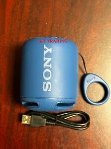 Sony Genuine SRS-XB10 EXTRA BASS Portable Water Resistant Wireless Speaker BLUE